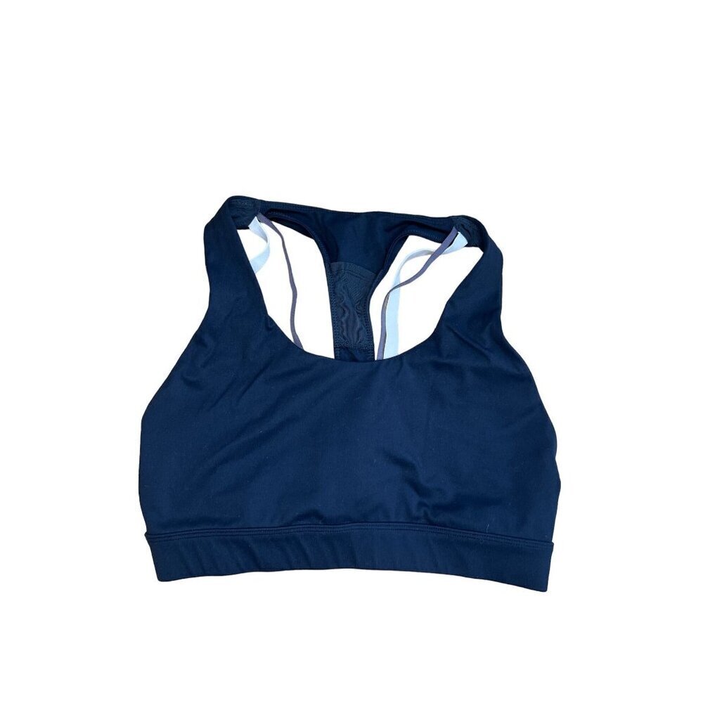 Fabletics Women's Black Strappy Sports Bra Size M